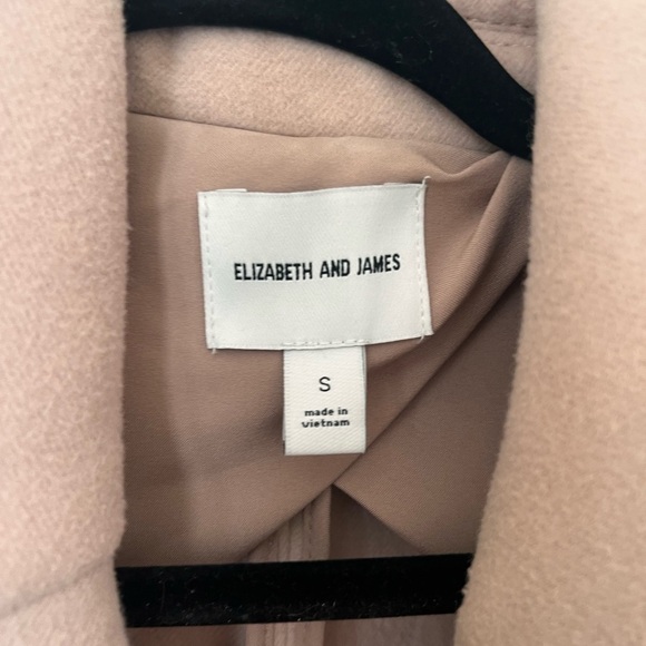Elizabeth and James tan oversized trench coat size S - Picture 5 of 8